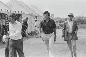 British Open 1976. The 1976 Britiish Open Golf Championships being held at the Royal