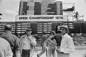 British Open 1976. The 1976 Britiish Open Golf Championships being held at the Royal