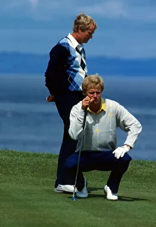 00189 Prints: British Open Golf tournament held from held 16-19 July at Muirfield Golf Links in Gullane
