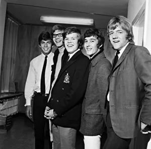 British pop group Herman Hermits, led by singer Peter Noone