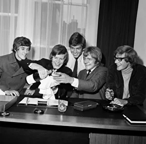 British pop group Herman Hermits, led by singer Peter Noone