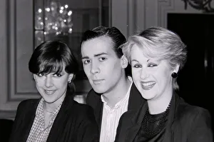 British pop group The Human League-left to right: Joanne Catherall