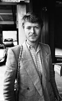 00542 Collection: British pop singer David Bowie. August 1981