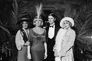 British pop singer David Bowie pictured in a scene from his latest film