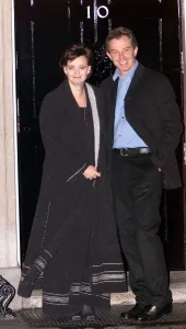 British Prime Minister Tony Blair and his wife Cherie leave Downing Street Friday 19th
