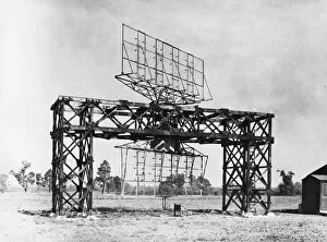 01452 Collection: British radar system located somewhere in England. August 15th 1945