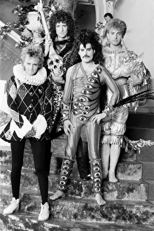 00849 Prints: British Rock group Queen making a video for their latest single