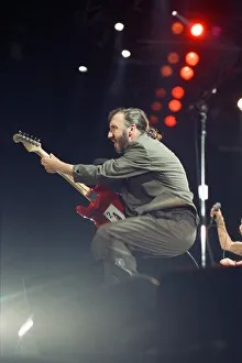 00451 Prints: British rock group The Who performing on stage at the Birmingham NEC Arena during