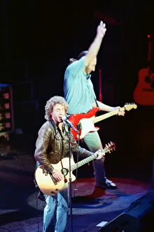 Images Dated 16th April 2020: British rock group The Who on stage at the Royal Albert Hall for their performance in