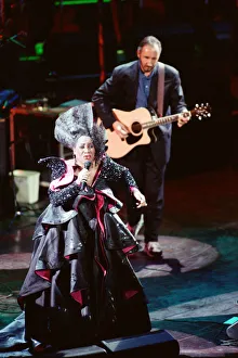 British rock group The Who on stage at the Royal Albert Hall for their performance in