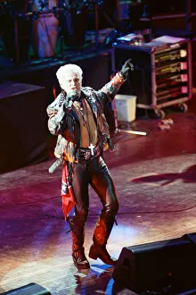 British rock group The Who on stage at the Royal Albert Hall for their performance in
