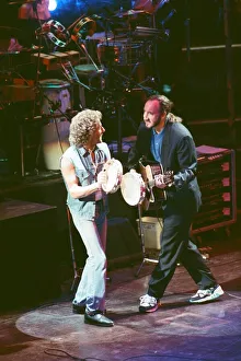 00454 Prints: British rock group The Who on stage at the Royal Albert Hall for their performance in