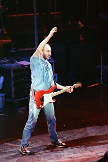 British rock group The Who on stage at the Royal Albert Hall for their performance in