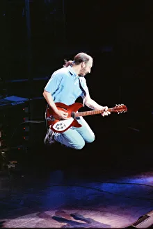 British rock group The Who on stage at the Royal Albert Hall for their performance in