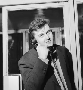 British rock and roll singer Terry Dene made his farewell public appearance in Jack