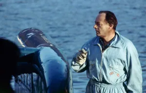 00275 Prints: British speed enthusiast Donald Campbell during preparations for the world water speed