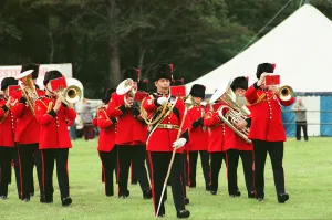 Musicians Prints: The British Steel Gala held at Kirkleatham Showground - the 34th Signal Regiment open