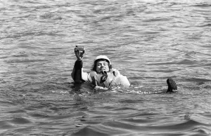 01507 Prints: British telecom hands over a new radio paging system to the Royal National Lifeboat