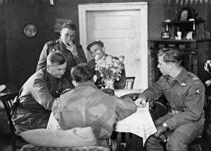 Meeting Prints: British troops of the 6th Airborne Division reached the Baltic Coast of Wismar
