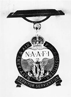 01448 Collection: The Broach to be awards to members of the NaFI (The Navy