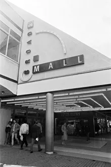 Broad Street Mall, an indoor shopping mall in central Reading. 4th May 1987