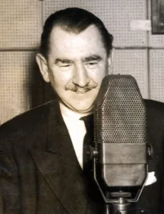 Commentator Prints: Broadcaster G. V. Wynne-Jones, who was banned from covering the Wales v Ireland rugby