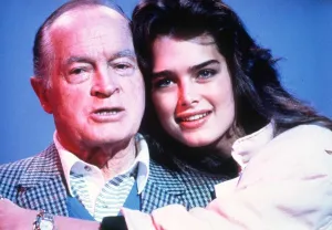Brooke Shields actress with actor Bob Hope