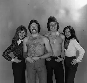 Images Dated 20th April 1976: Brotherhood of Man pop group 1976 UK Eurovision song contest entrant