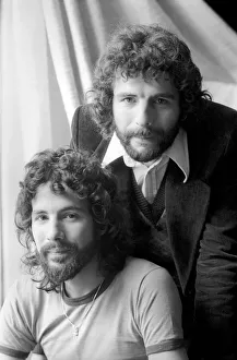 The Brothers': Cat Stevens left and his brother Dave. April 1974