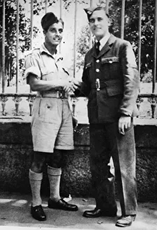 Two brothers of Reading, Berkshire, Leading Aircraft-man Ronald Couch of the Royal Air