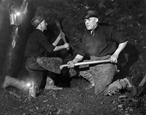 Two brothers working their own colliery have been given the task of bewing a two-ton lump