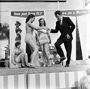 Bruce Forsyth, resident comedian of Gay Time at the Concert Hall Babbacombe