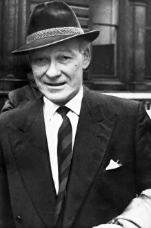 Bruce Seton, Actor, pictured after hearing at bankruptcy court, London, 10th March 1962
