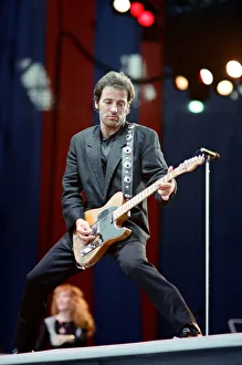 00756 Prints: Bruce Springsteen, in concert on his Tunnel of Love Express Tour, Wembley Stadium, London