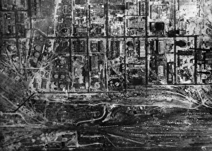 Usaaf Prints: Twenty three buildings and installations at the Marseburg Synthetic Oil plant