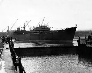 Built in two parts then joined together in dry dock, the 18