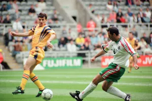 Bulgaria 1-0 Romania, Euro 1996 Group B match at St James Park, Newcastle
