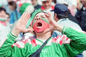 00949 Prints: Bulgaria 1-0 Romania, Euro 1996 Group B match at St James Park, Newcastle