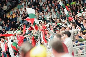 00952 Prints: Bulgaria 1-0 Romania, Euro 1996 Group B match at St James Park, Newcastle