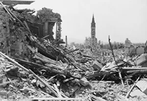 Bulldozers clear British advance beyond and through Aunay-Sur-Odon across the Orne