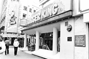 Eating Out Prints: Burger King Coventry Street London 11th January 1980