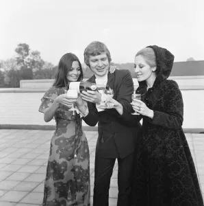 01085 Prints: Burke & Hare 1972 Film, pre shooting party at Twickenham Film Studios, London
