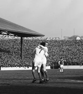 Burnley 2-1 Manchester United, league match at Turf Moor