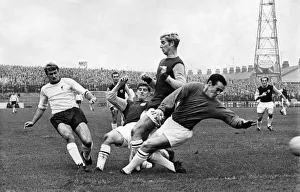 Burnley v. Liverpool: Liverpools first goal scored by Roger Hunt