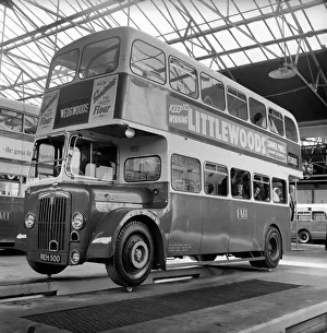 Bus balanced on Cups from the Josiah Wedgewood and Son fine China company to demonstrate