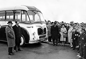 Leamington Prints: The bus which was presented to Campion High School for Boys, Leamington