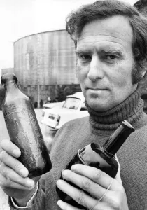 Bottles Prints: Businessman Gordon Litherland travelled from Bruton--on-Trent to Newcastle to buy bottles