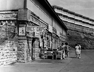 Chips Prints: Cafes, kiosks and fish and chip shops at Barry Islands Whitmore Bay