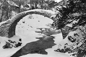 Cairngorms Prints: The Cairngorms, a mountain range in the eastern Highlands of Scotland. 3rd January 1962