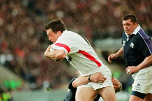 Calcutta Cup Five Nations. England 24 v. Scotland 21 at Twickenham
